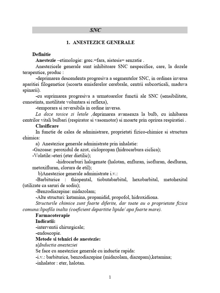 Sistemul Nervos Central Snc Pdf