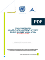 NIGER Evaluation Finale JPAD Nov 2015