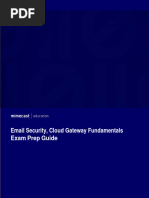 Email Security, Cloud Gateway Fundamentals Exam Prep Guide