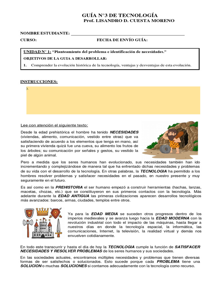 3a-Guía-Tecnología-. LICHO | PDF | Arte | Libros para adolescentes