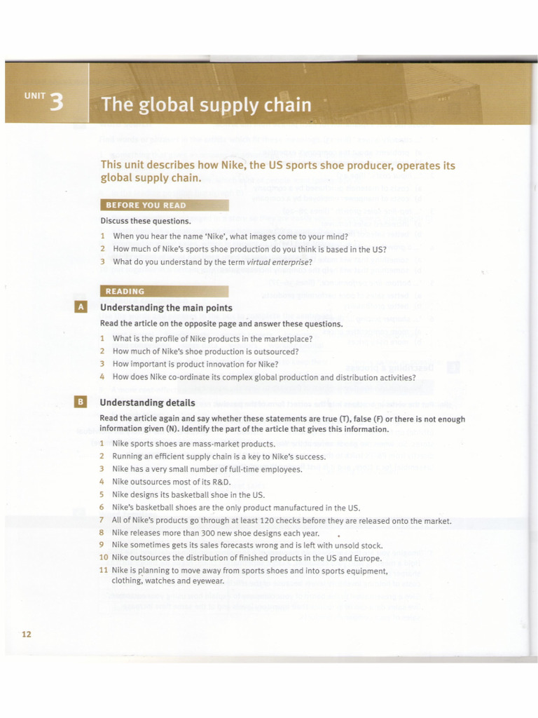 Supply Chain Part 3 | PDF