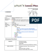 Tiara Sarah S - Lesson Plan - Colours