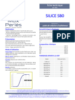 Annexe 8 - Fiche Technique Silice SB0 - Juin 2021