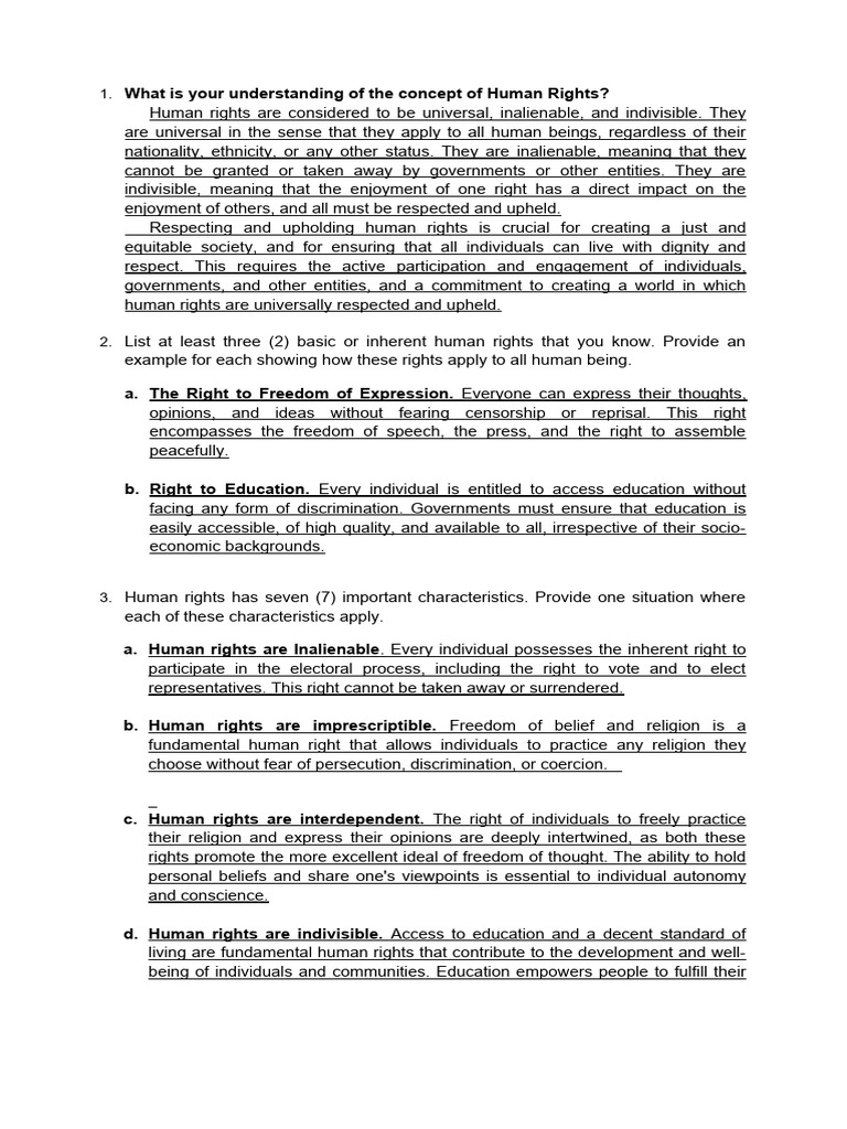 Act 1 hr pdf human rights rights