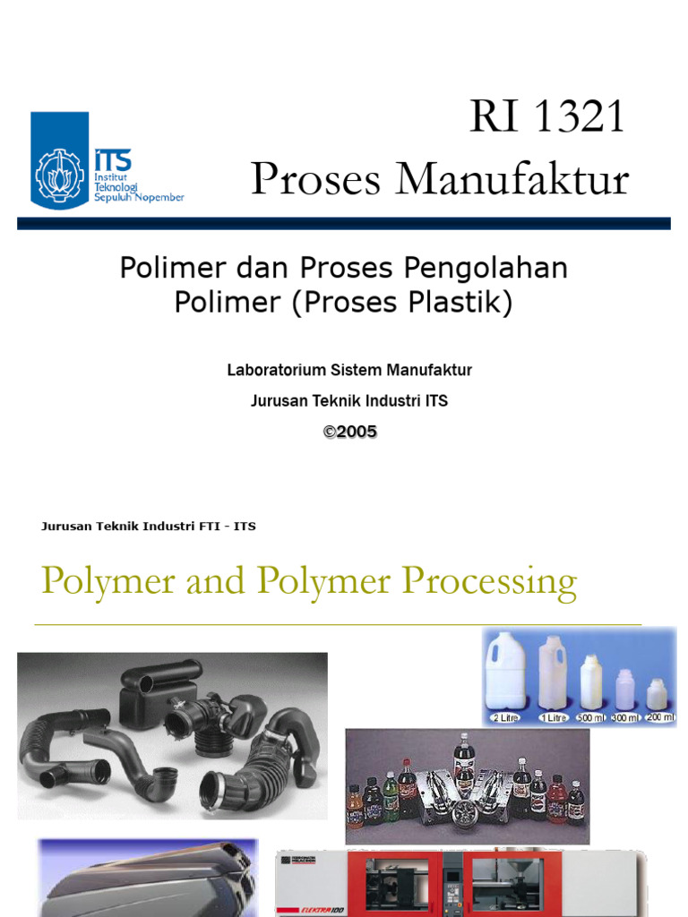 Minggu 7 Proses Plastik Download Free Pdf Plastic Polymers