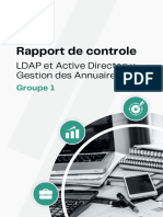 Rapport de Controle LDAP Et Active Directory