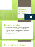 Inferential Statistics