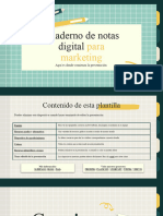 Digital Notepad for Marketing by Slidesgo