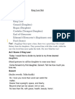 King Lear - Skit - PDF
