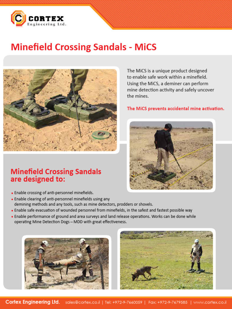 Minefield Crossing Sandals Overview | PDF | Land Mine | Shoe