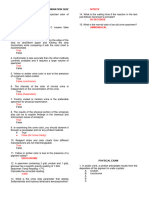 Aubf Physical and Chemical Quiz 1