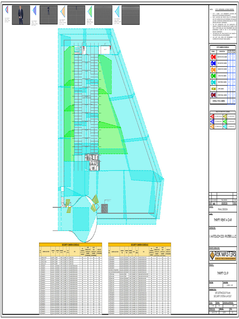 Setting Out Plan