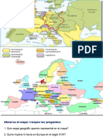 Mapa Europa Xviii Sistemes Govern