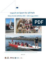 3.3 Sport For All Path REPORT 2017 Getxo