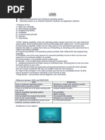 Unix Notes