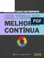 Cultura de Melhoria Contínua