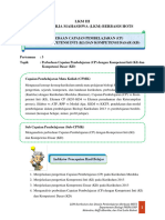 LKM 3 - Perbedaan CP Dengan KI Dan KD