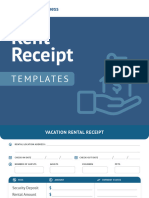PDF Rent Reciept Templates