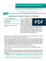 Applications of Conductive Polymers As Sensitizers
