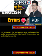 SSC Cpo English