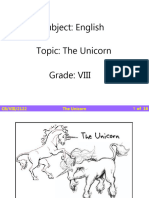 CB - VIII - Eng - The Unicorn
