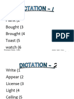 Dictation 1-9