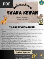Bahasa Jawa - Arane Anak Kewan - Nama Anak Hewan | PDF | Kajian Bahasa
