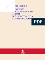 Ebook em PDF Principios Fundamentais Da Accao Declarativa e Da Accao Executiva