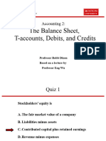 Financial Accounting - Debits and Credits BU Template