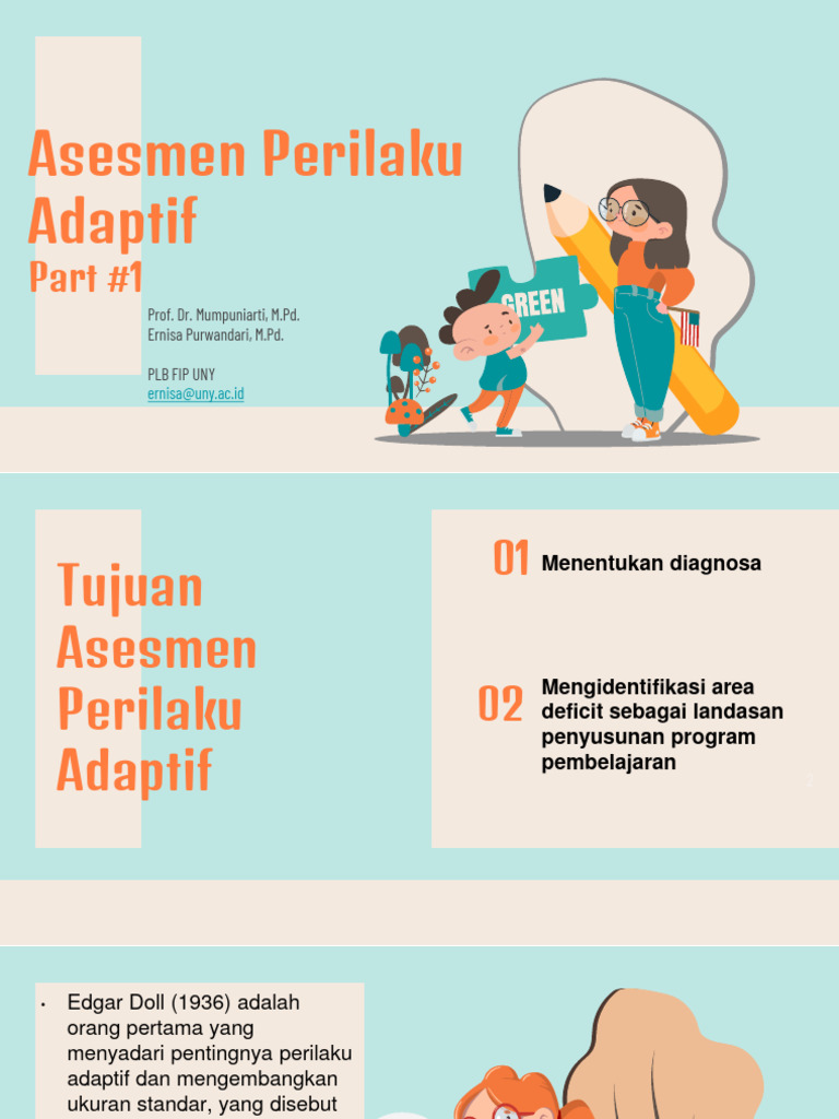 Asesmen Perilaku Adaptif: Panduan Lengkap | PDF