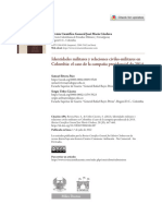 Rivera, S & Uribe, S (2022) Identidades Militares y Relaciones Civiles-Militares en Colombia. El Caso de La Campaña Presidencial de 2014