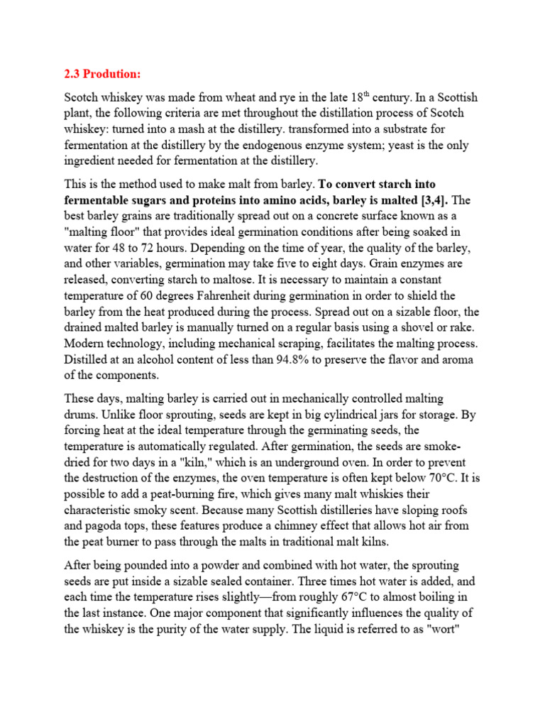 Scotch Whisky Pdf Whisky Scotch Whisky