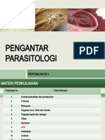 Pengantar - Parasitologi Pertemuan 3