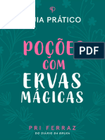 Guia Prático - Poções Com Ervas Mágicas - Curso de Tarot Com Magia Natural - Pri Ferraz