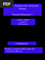 Designing Research Project