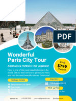 City Tour and Trip Organizer Traveling Agent Flyer - 20240227 - 133900 - 0000