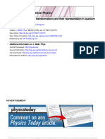 Nonbijective Canonical Transformations and Their Representation in Quantum Mechanics