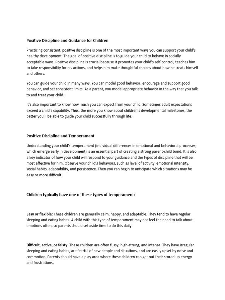 Positive Parenting Strategies | PDF | Parenting | Disciplines