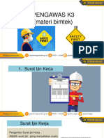 Materi Bimtek K3 Tingkat Pengawas