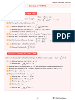 S - Calcul Intégral 1