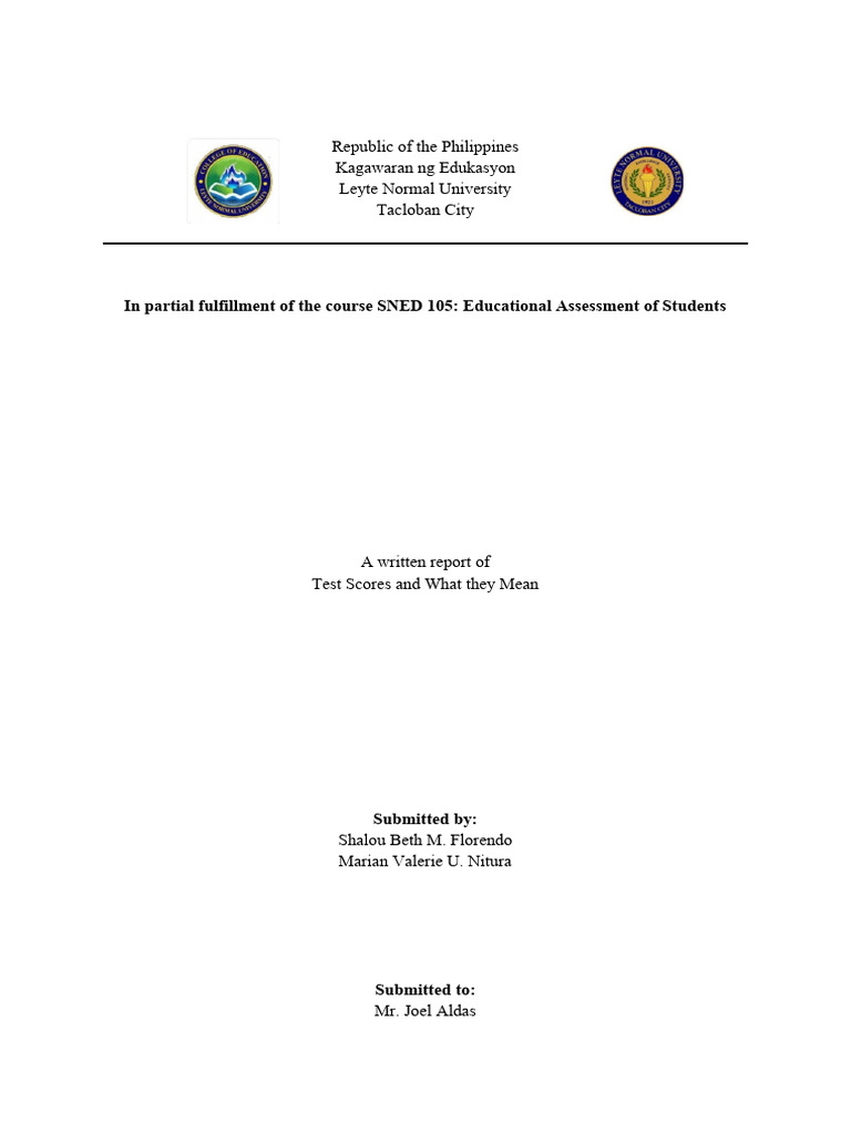 Understanding Test Scores and Types | PDF | Standard Score ...