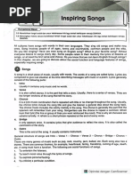 Language Features and Functions of Songs | PDF | Refrain | Poetry