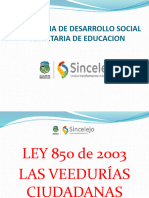 Diapositivas Ley 850 de 2003 Pae 2022