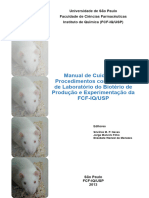 Manual de Cuidados e Procedimentos Com Animais de Laboratório Do Biotério de Produção e Experimentação Da Fcf-Iq/Usp