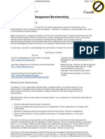 Guide to Finacial Management Bench Marking