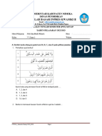 Soal PTS Pai KLS V Sem Ganjil