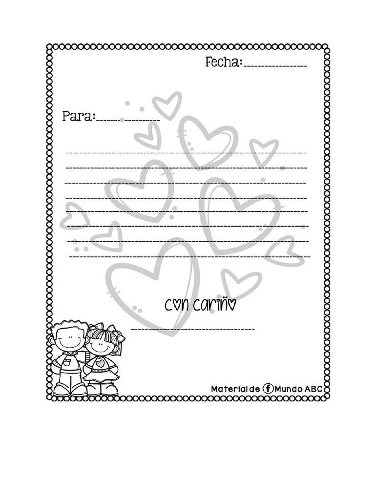 Carta de Amor y La Amistad | PDF