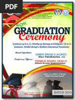 Literacy Culmination Program Script | PDF | Literacy | Communication