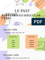 Regular and Irregular Verbs