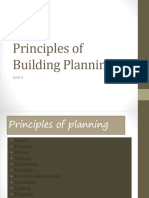 Principles of Building Planning